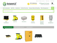 Tablet Screenshot of ensafeco.com